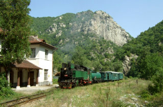 Königlich Zug fahren durch Bulgarien