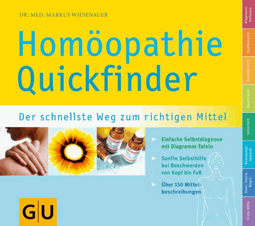 Wiesenauer, Markus:<br />Homöopathie Quickfinder Der schnellste Weg zum richtigen Mittel