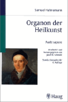 Hahnemann, Samuel:<br />Organon der Heilkunst