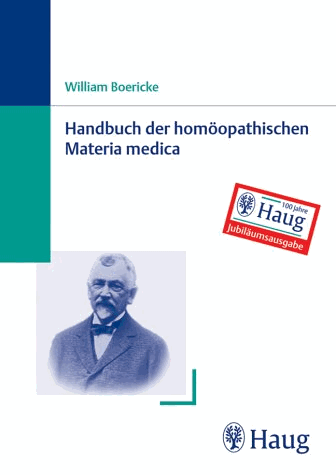 Boericke, William<br />Handbuch der homöopathischen Materia medica