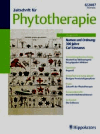 Zeitschrift für Phytotherapie