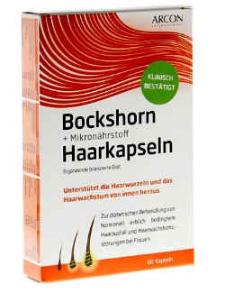 BOCKSHORN+Mikronährstoff Haarkapseln Tisane plus