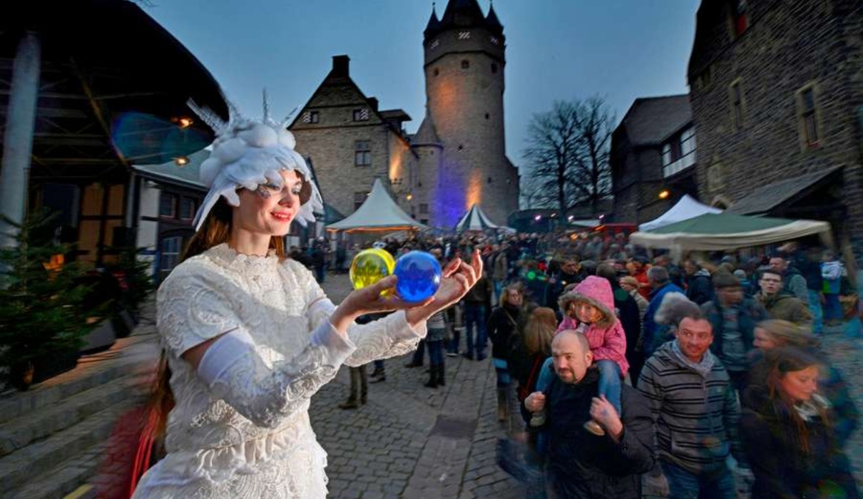 Winterzauber auf der Burg