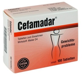 CEFAMADAR Tabl. von Cefak