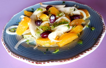 Fenchel-Orangen-Salat Fenchel-Orangen-Salat