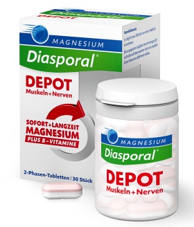 Magnesium-Diasporal Depot Muskeln und Nerven