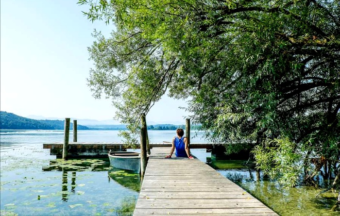 Am Waginger See gibt es viele genussvolle Möglichkeiten zum Stressabbau