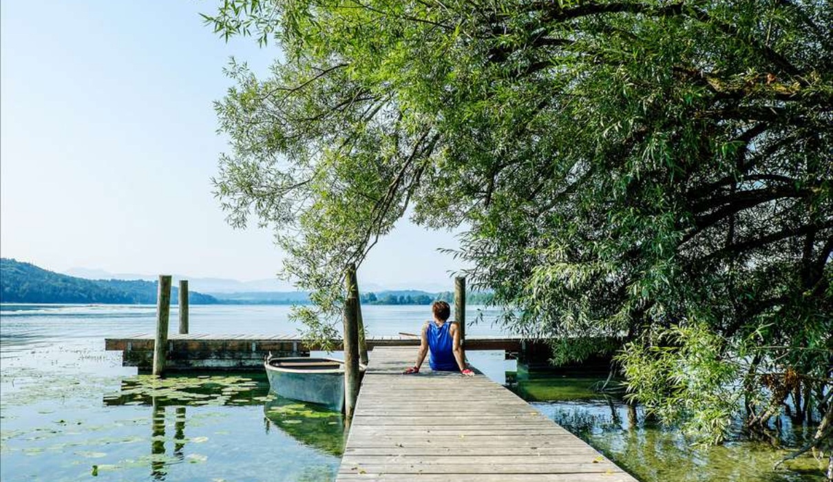 Am Waginger See gibt es viele genussvolle Möglichkeiten zum Stressabbau