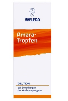 Amara-Tropfen von Weleda